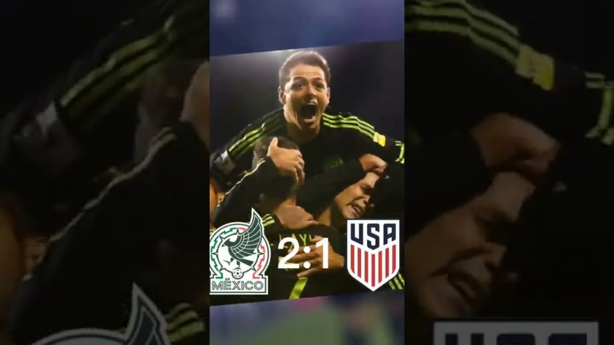 The Usa Vs Mexico Rivarly 🤩 #usa #mexico #soccer #football #futbol #shorts